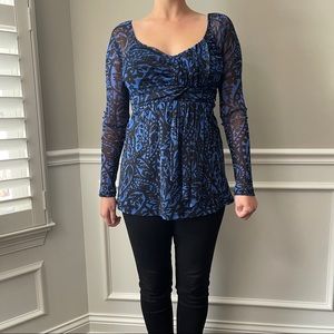 INC V-Neck Blouse